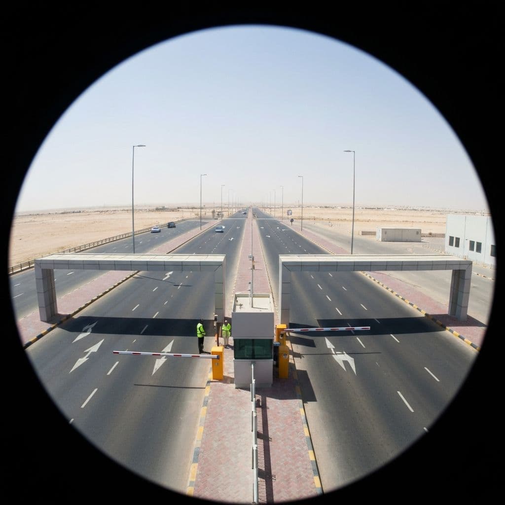 Security camera: CAM-01 Gate North